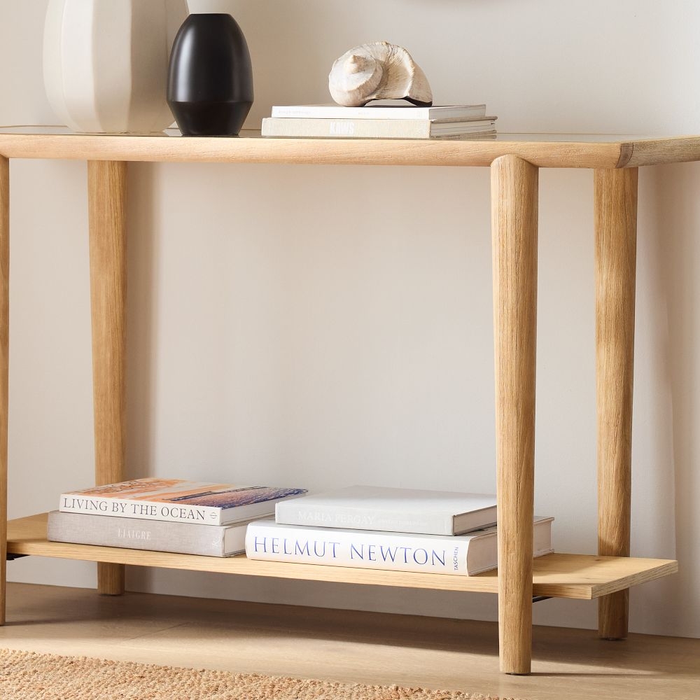 West elm small console table sale