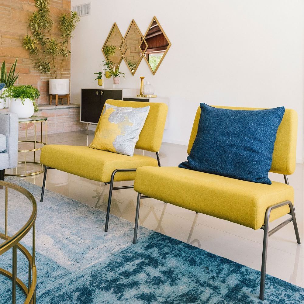 West elm wire chair cheap