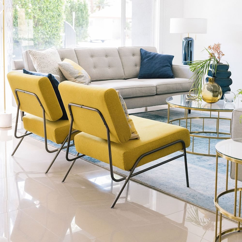 West elm wire chair cheap