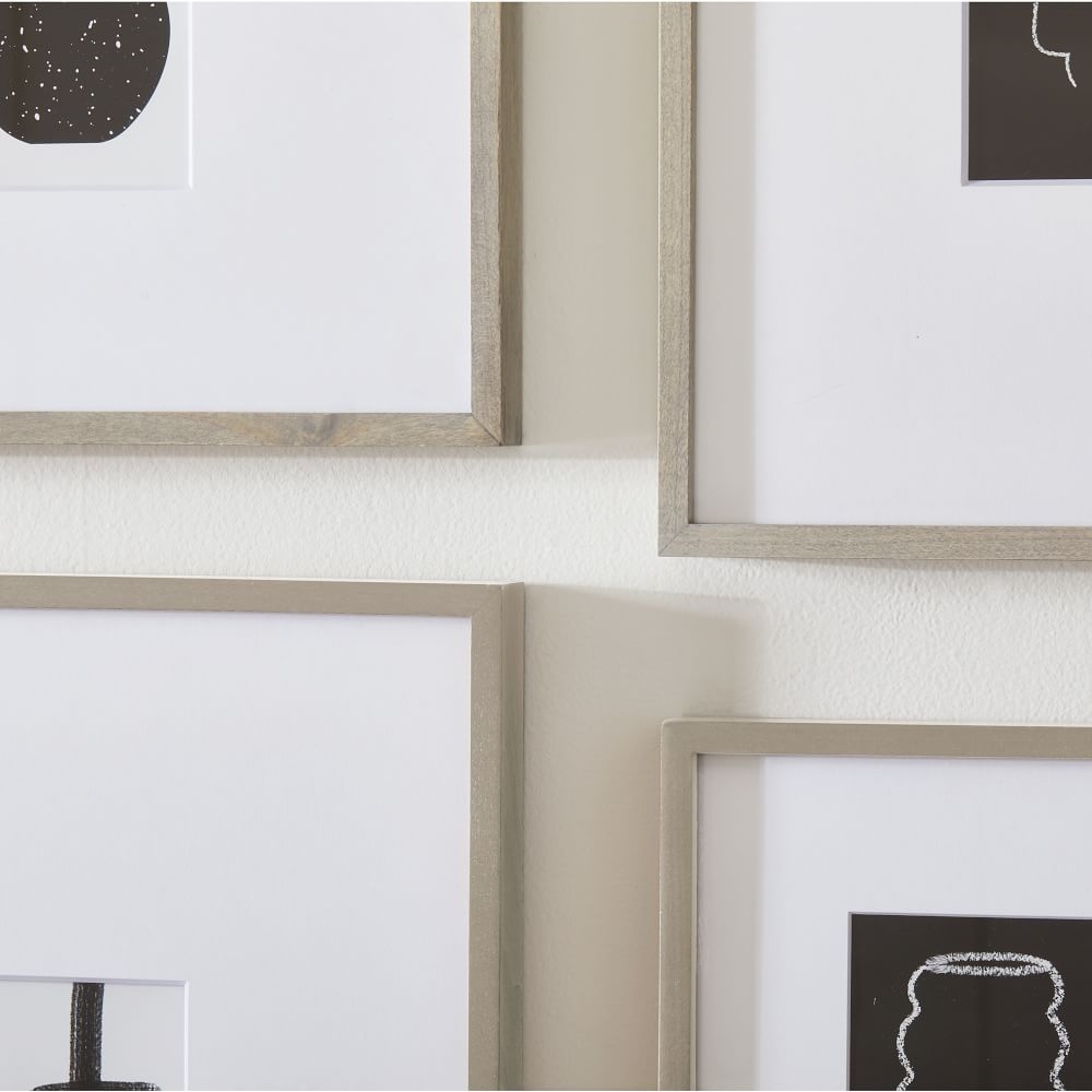 Picture top frames silver
