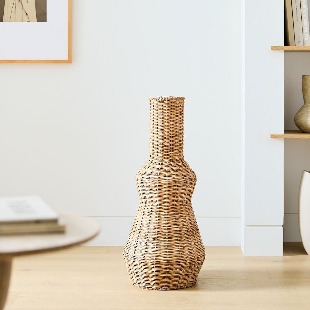 Large vase floor lamps sales