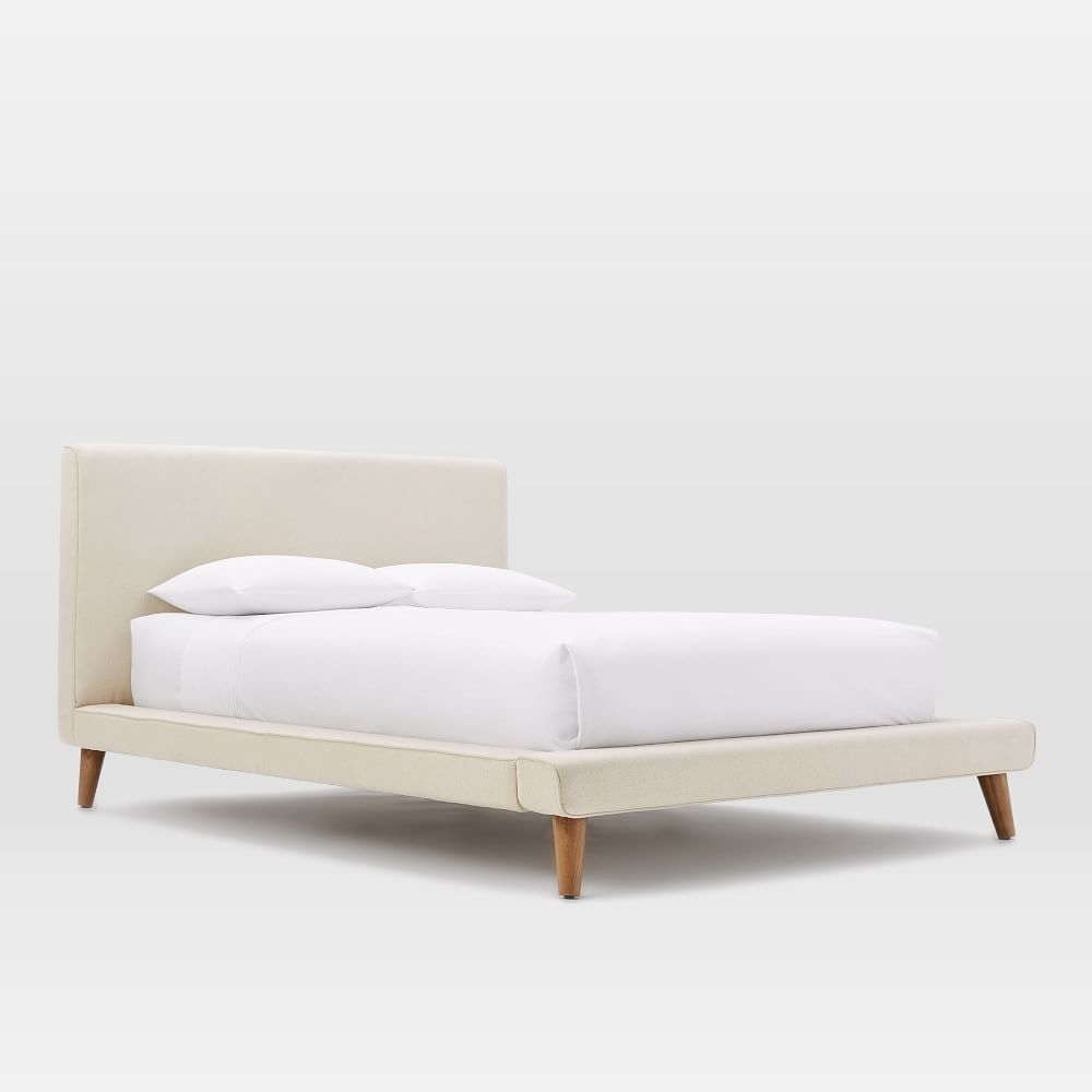 Mod upholstered shop platform bed