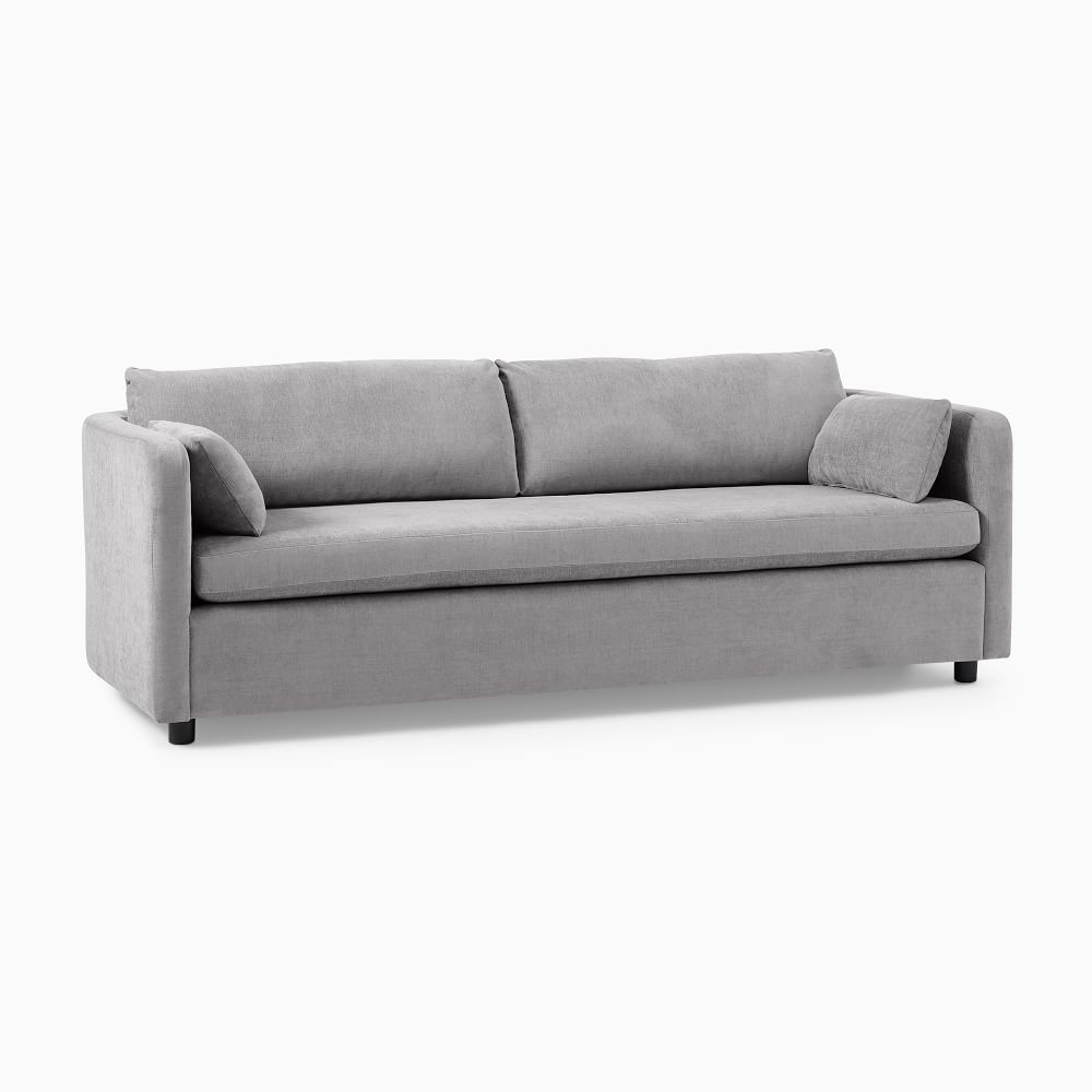 Curved sleeper hot sale sofa