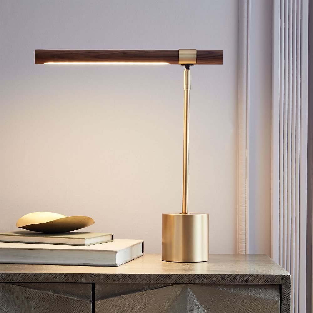 Wooden led lamp deals