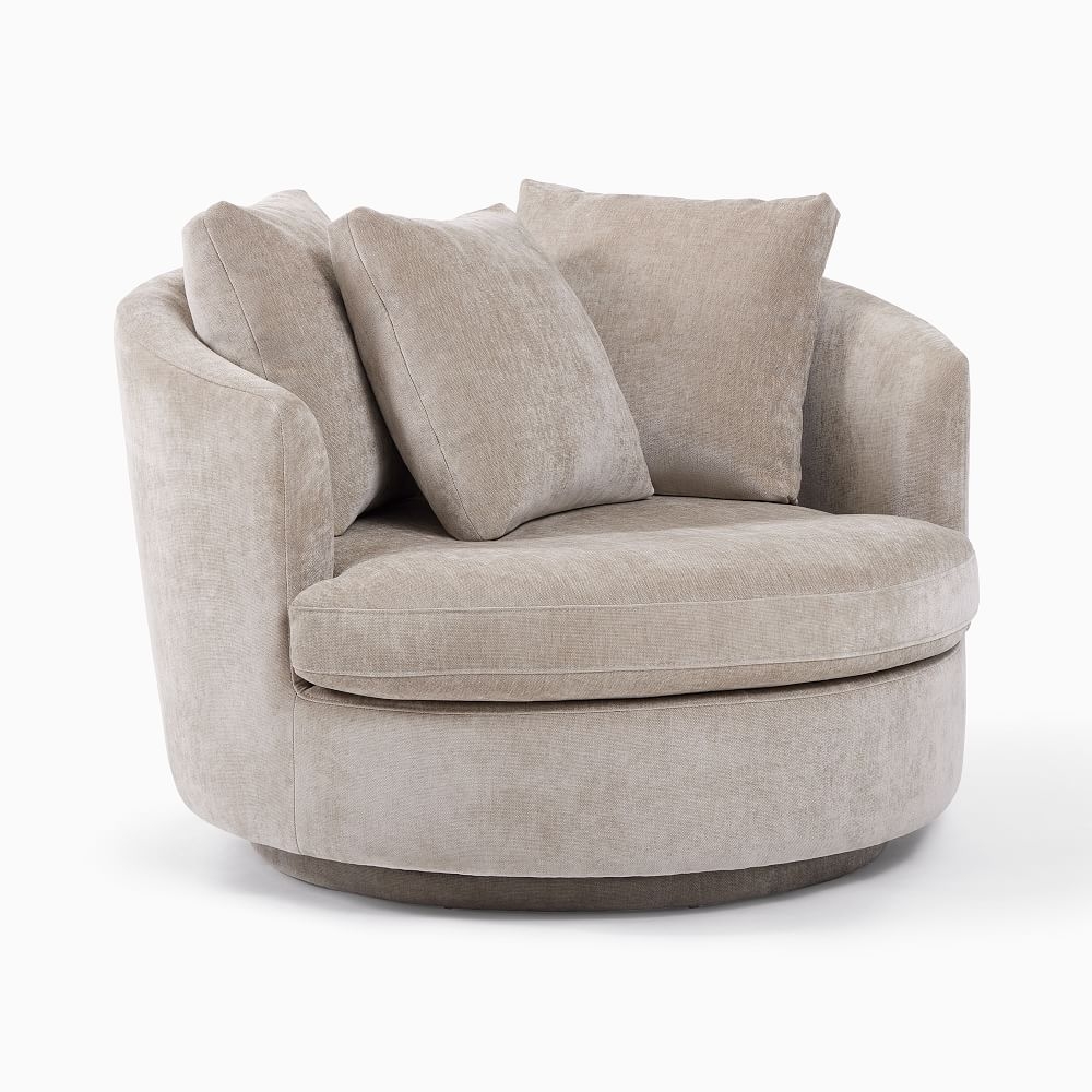 Round shop spin chair