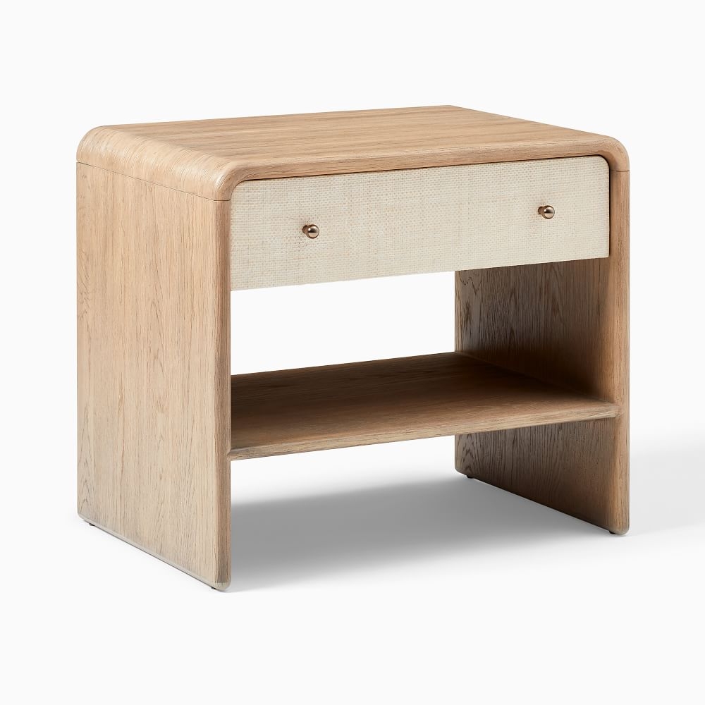 Modern nightstand wood deals