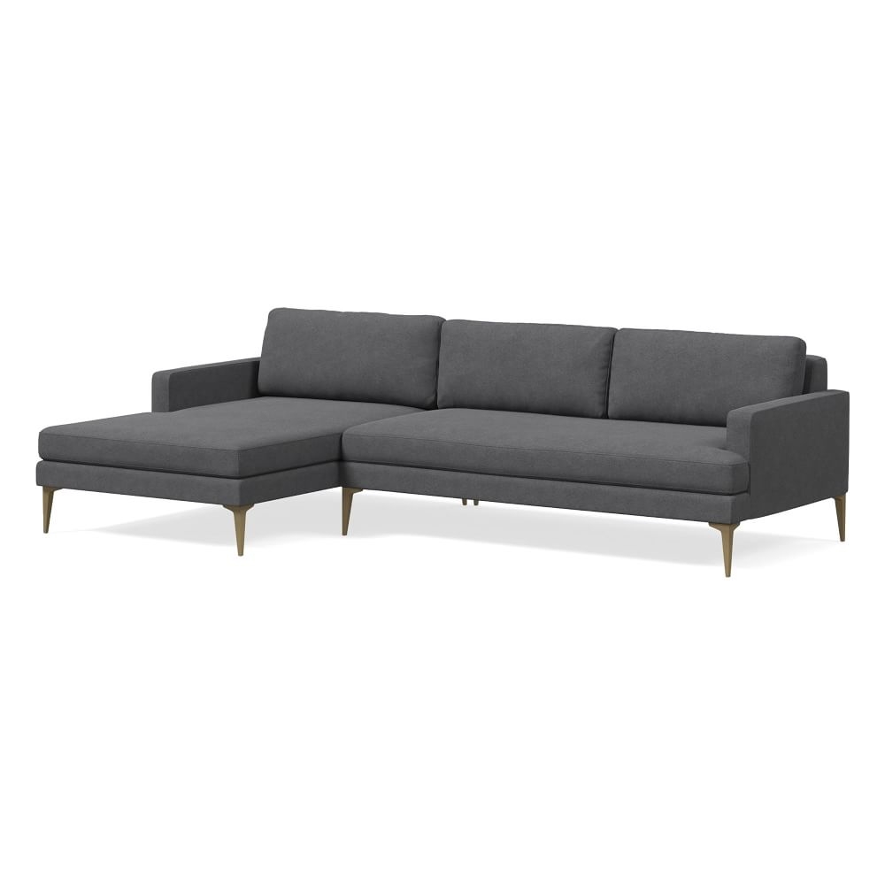West elm andes online 2 piece sectional