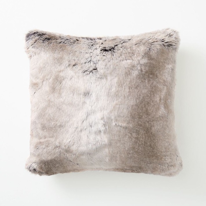 20 x 20 faux fur shop pillow cover