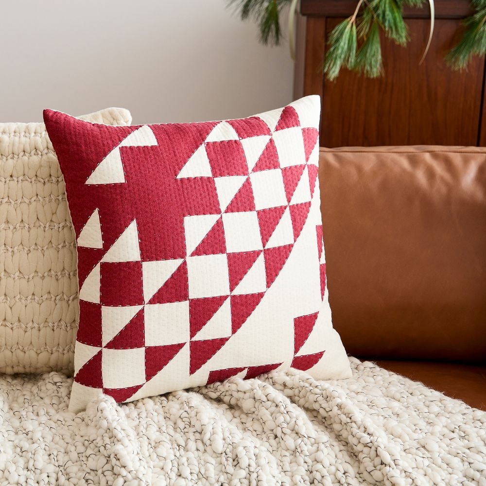 Quilted discount decorative pillows
