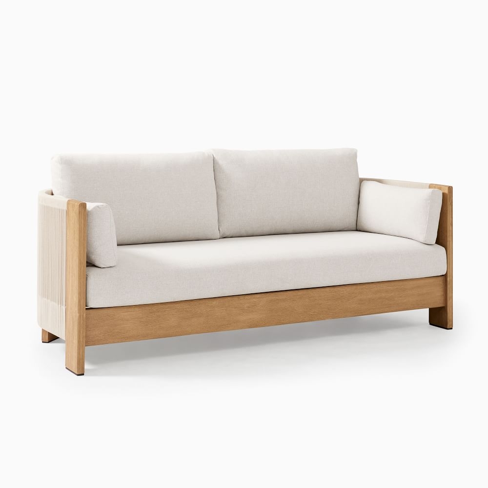 Outdoor 2025 wood couch