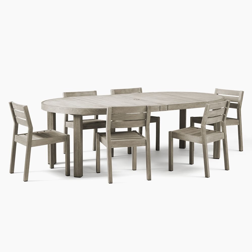 Round farm table and chairs discount
