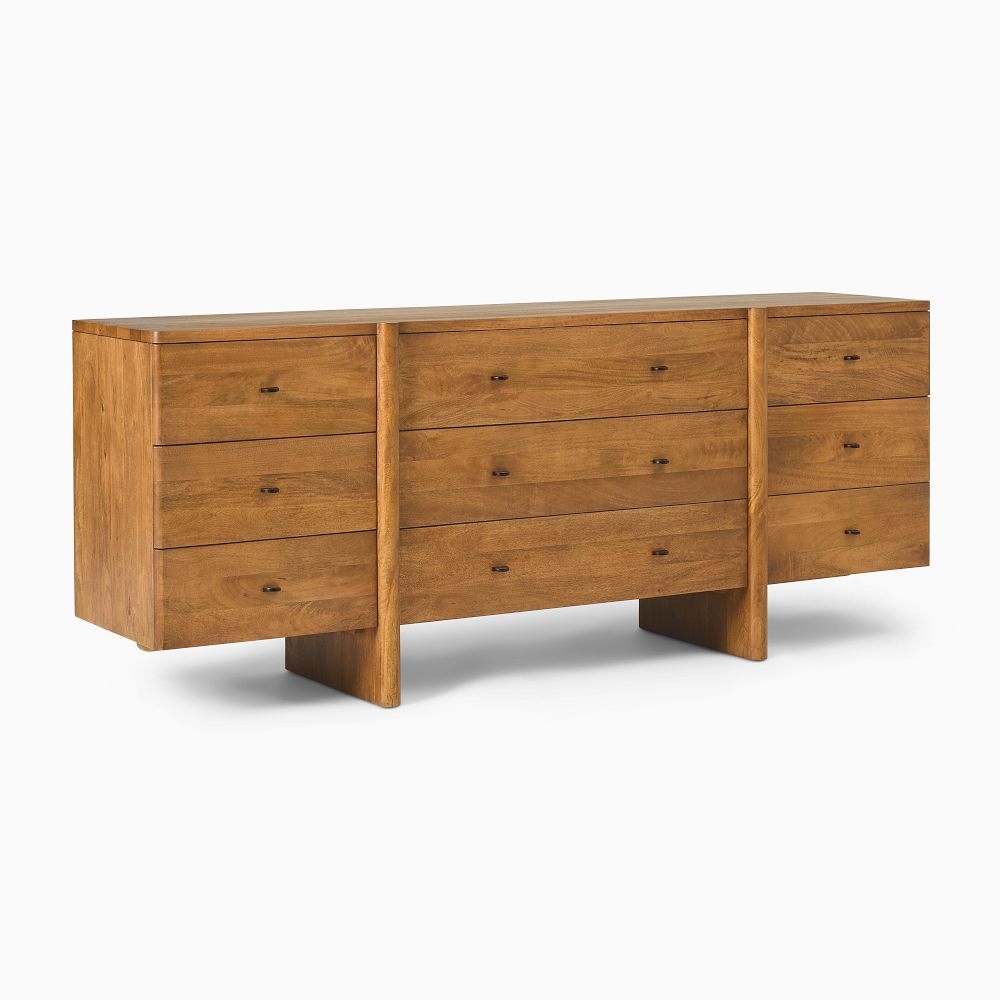 White and sales oak dresser