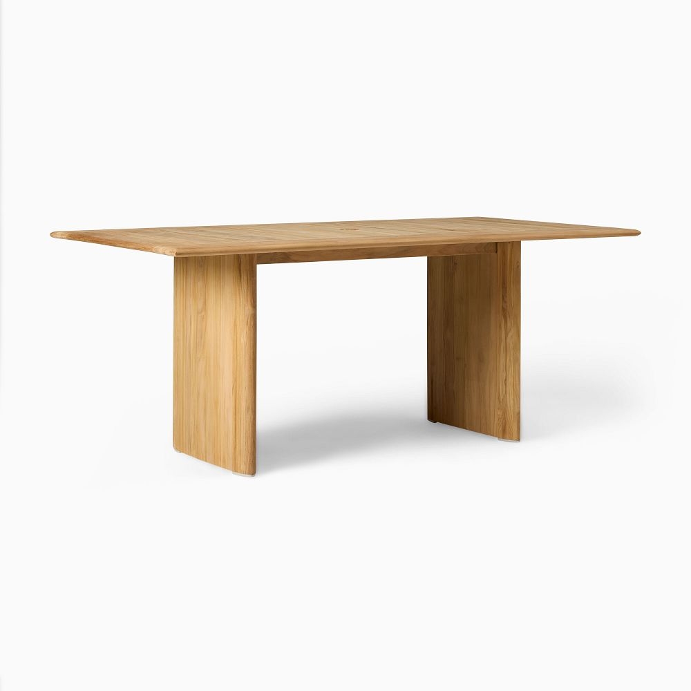 Outdoor modern deals dining table