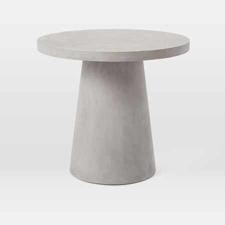 Round concrete deals side table