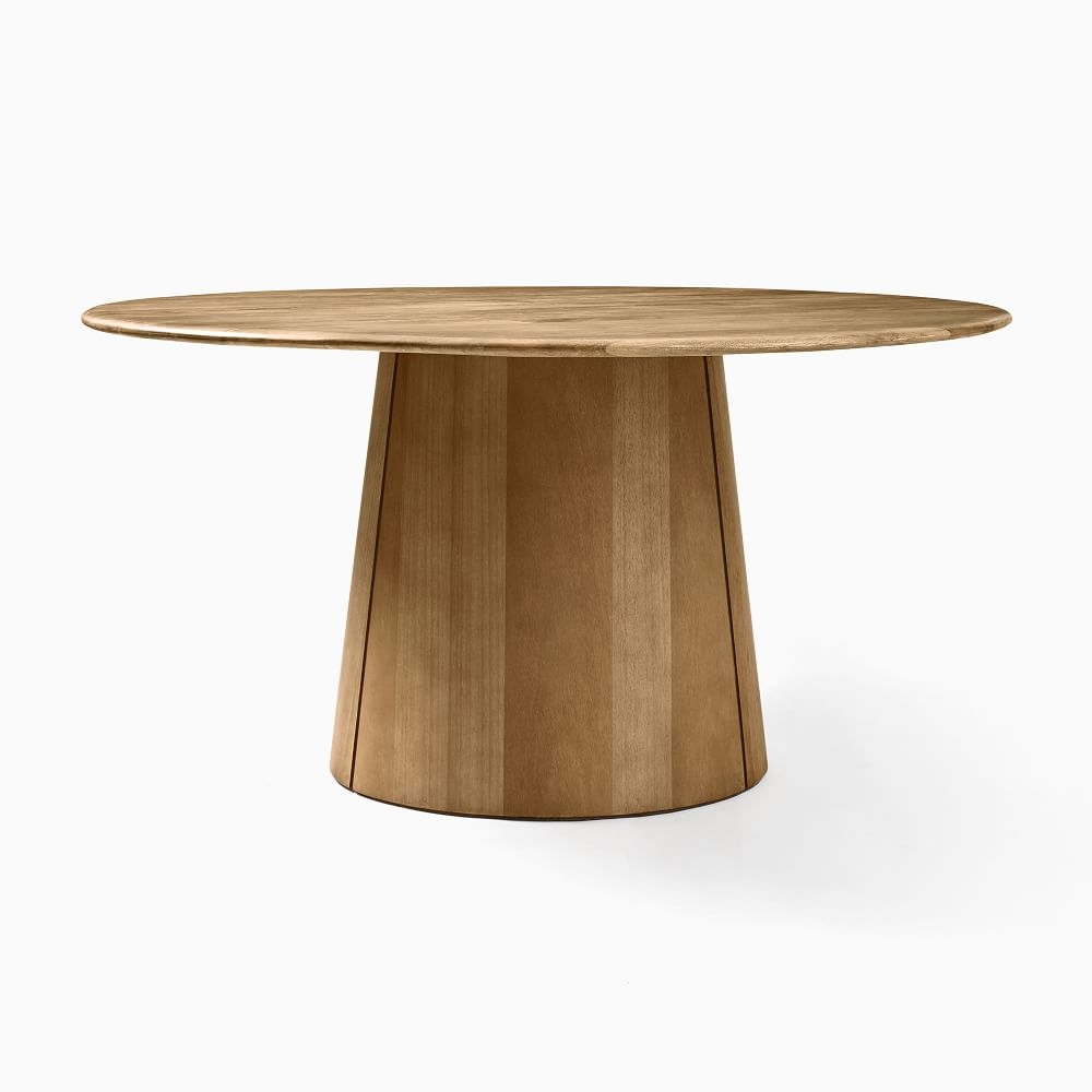 Round modern sales dining table
