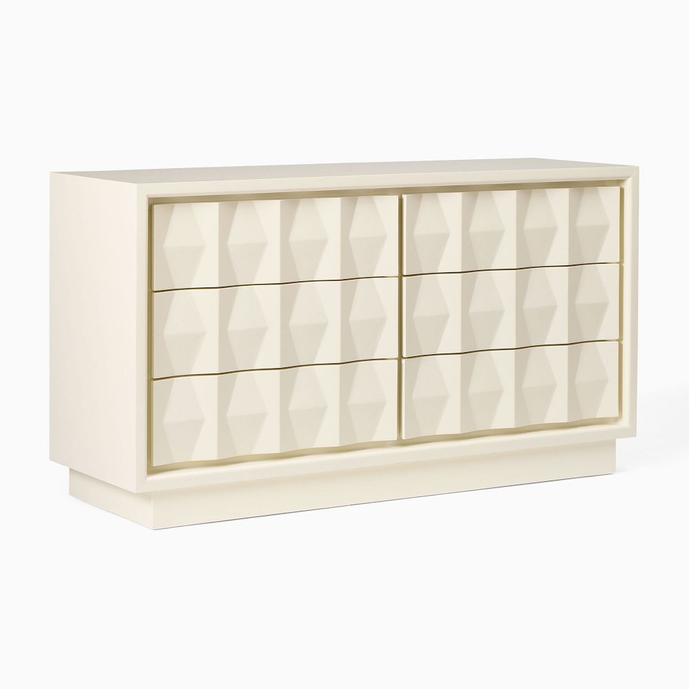 White sales carved dresser