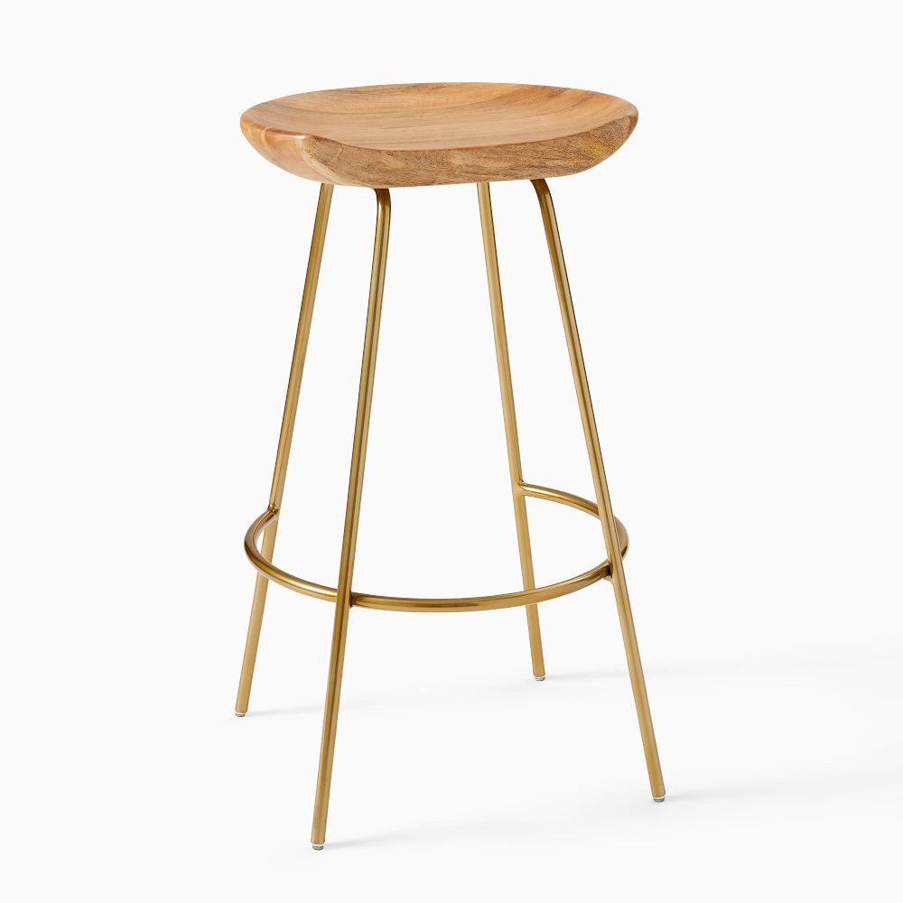 Bar sales stool gold