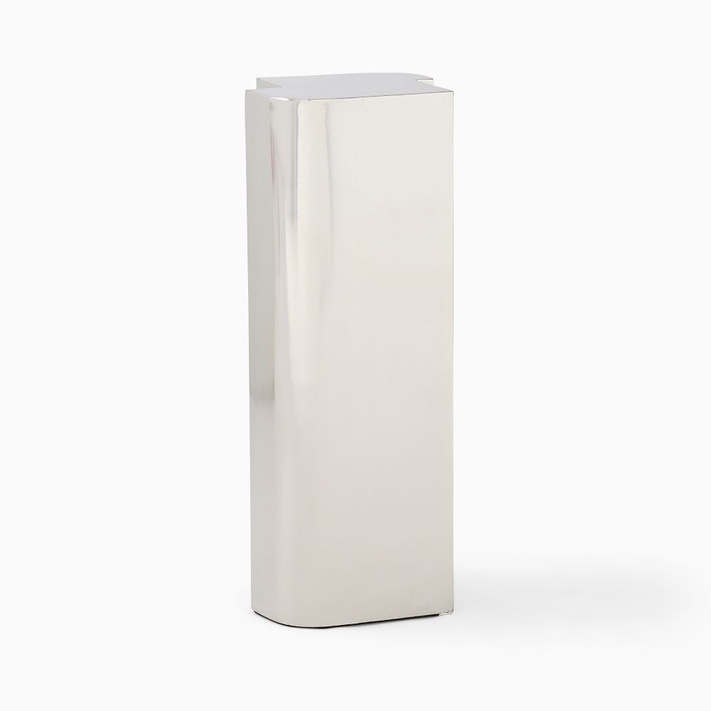 White shop cylinder table