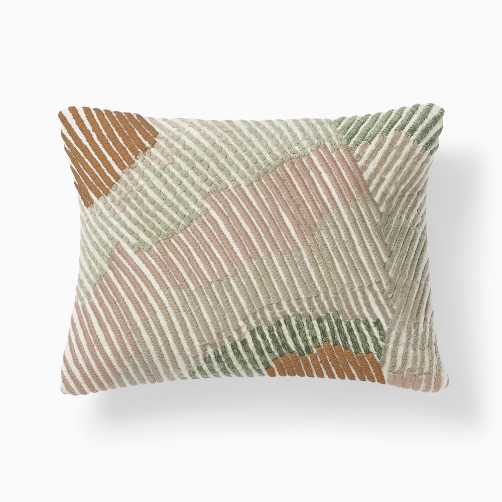 Unique embroidered shop throw pillows