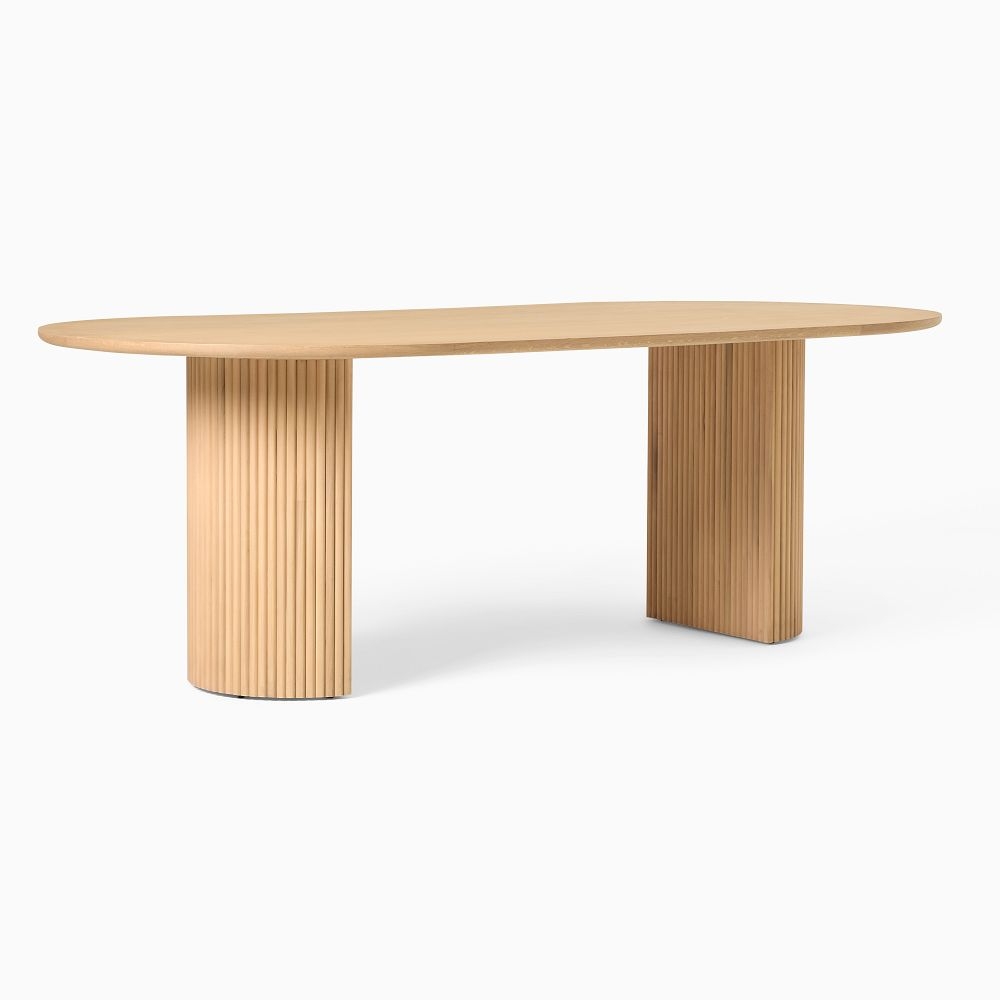 Large oval discount dining table