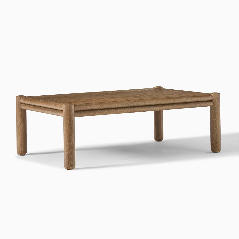 Medium oak store coffee table