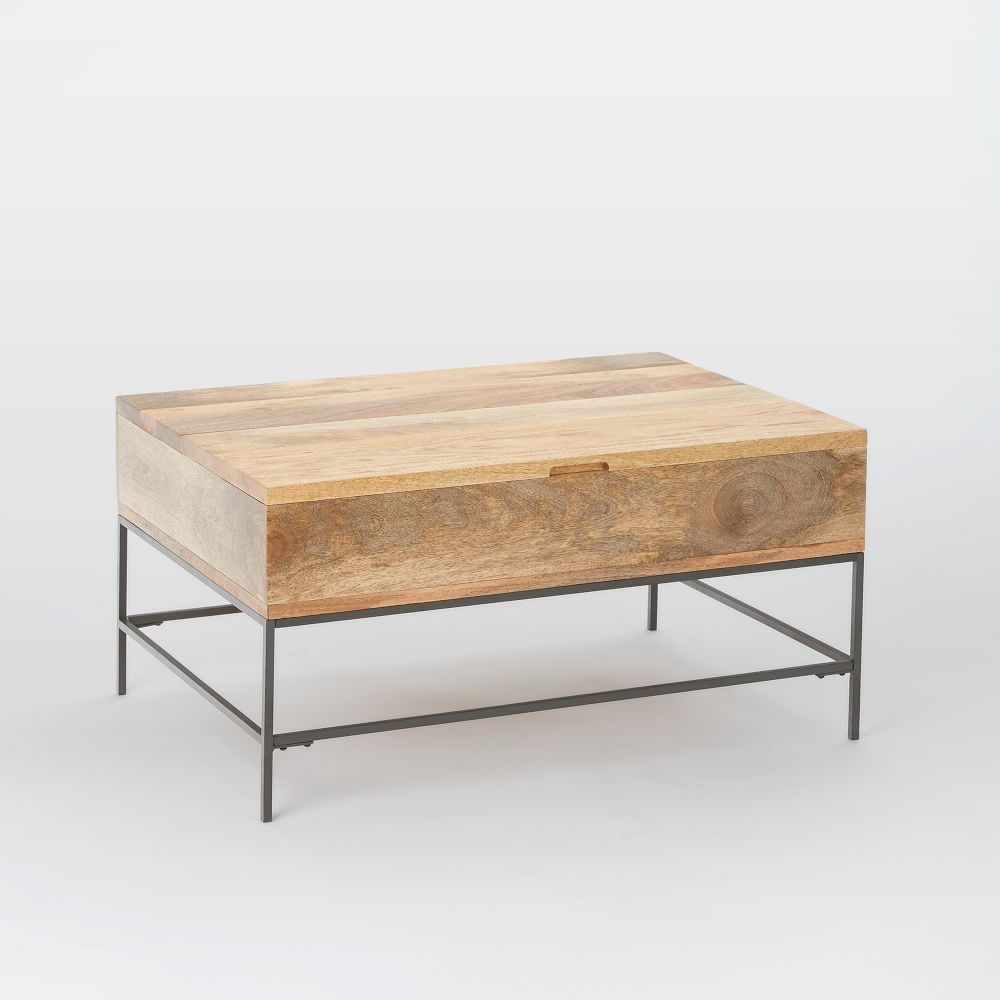 Buy online Industrial Storage Pop Up Coffee Table now West Elm