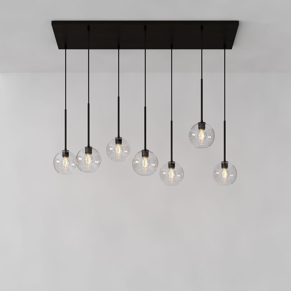 Sculptural 2025 glass chandelier
