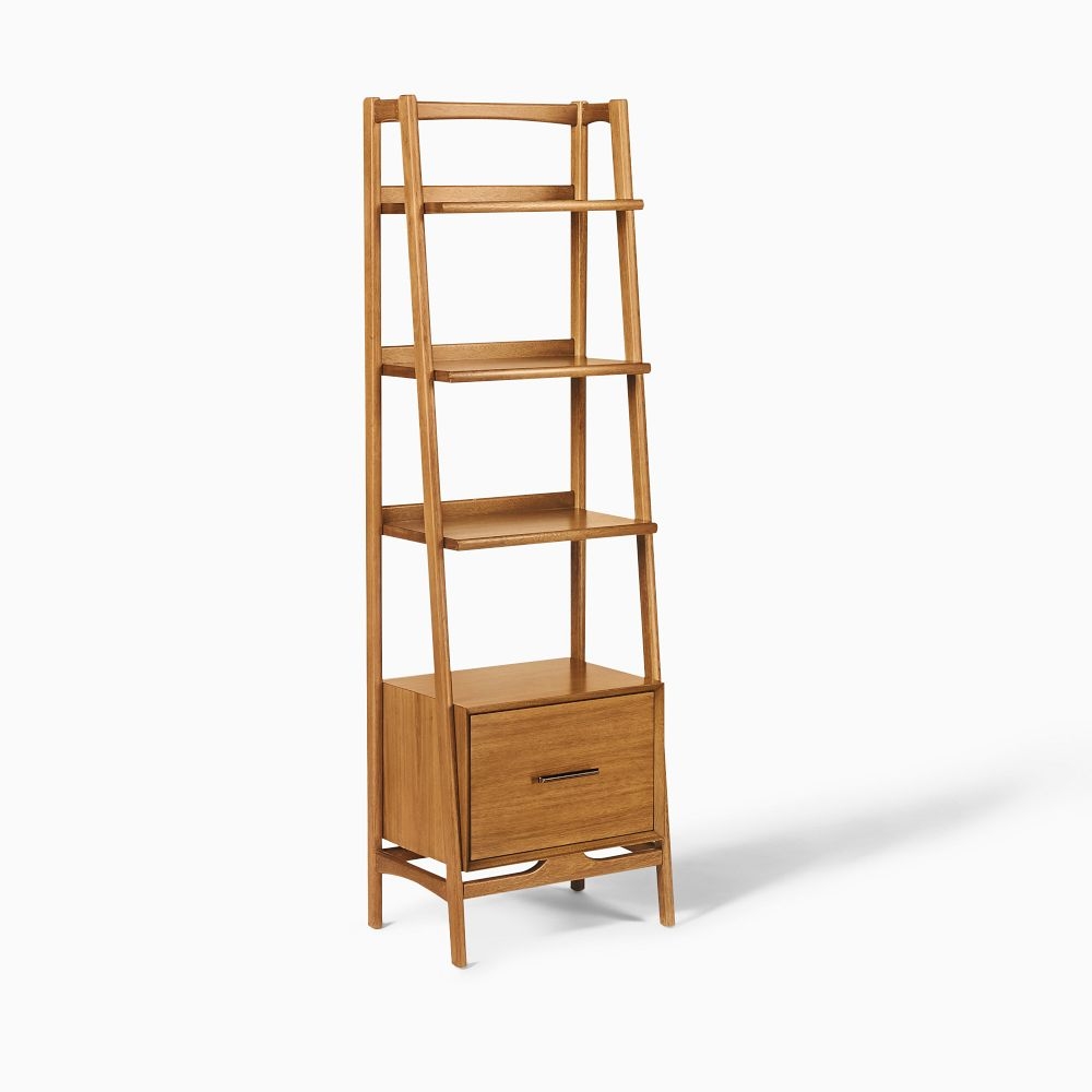 Mid century ladder shelf hotsell