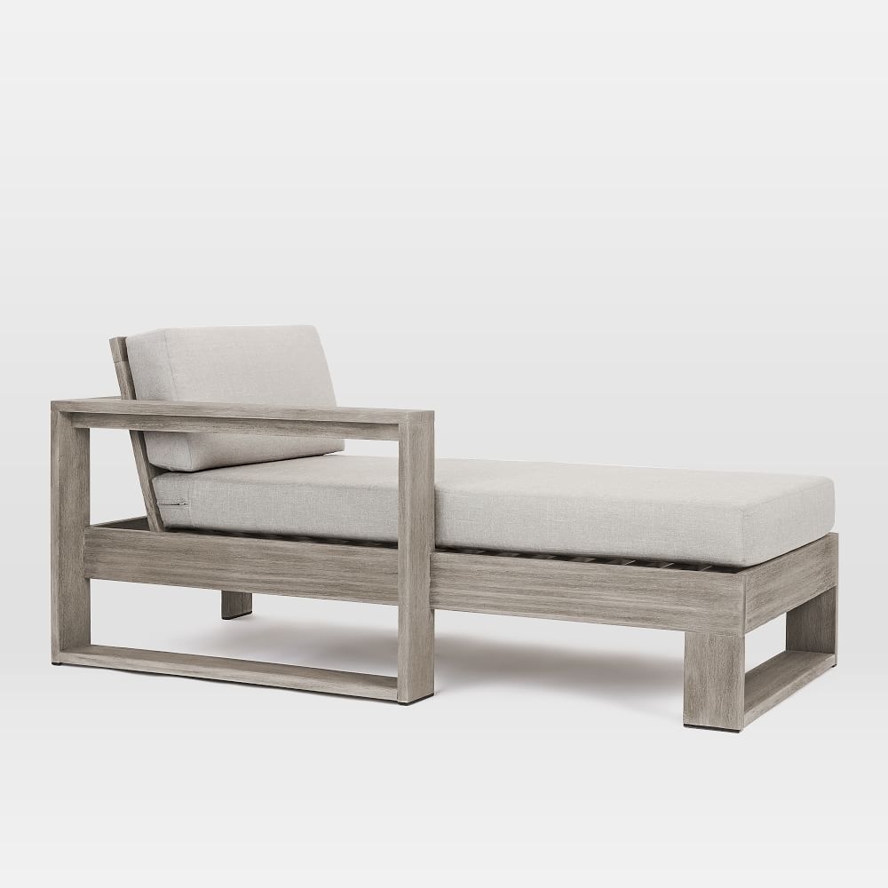 West elm portside shop chaise