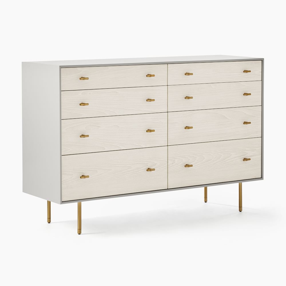 Long 8 shop drawer dresser