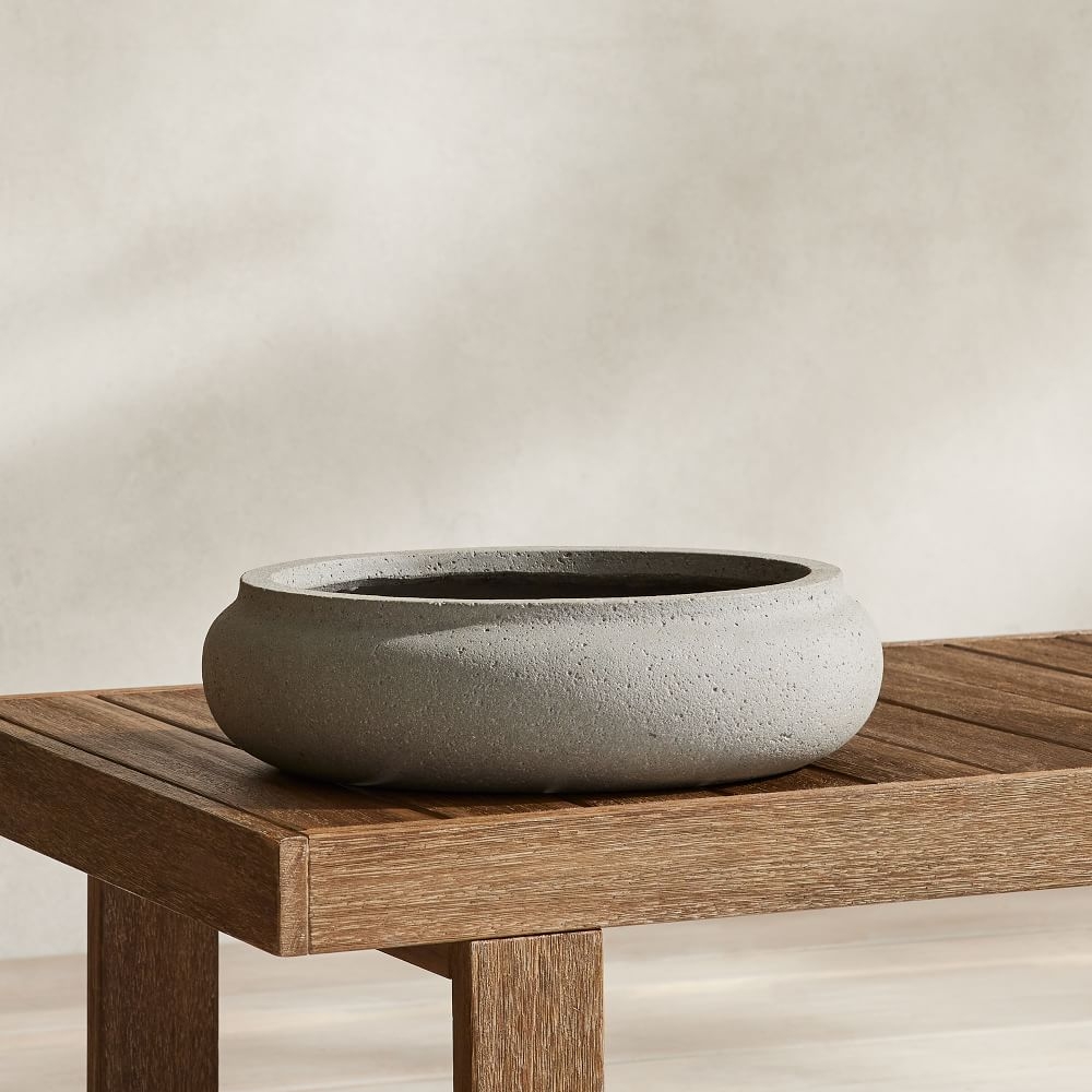 Outdoor shop table planter
