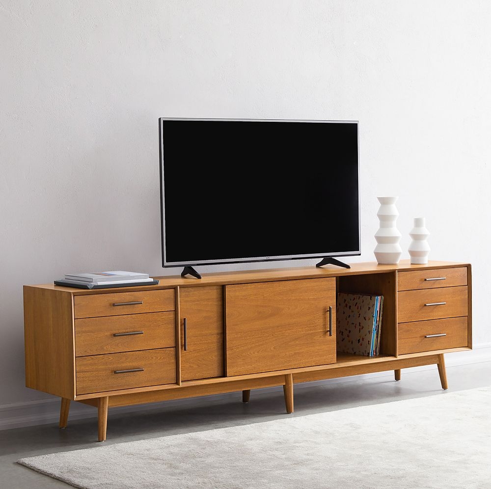 Modern shop media cabinet