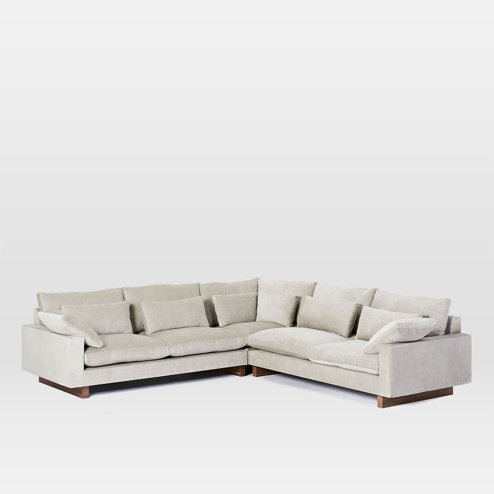 Sectional l cheap shaped couch