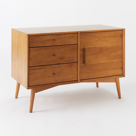 Mid century media console hot sale