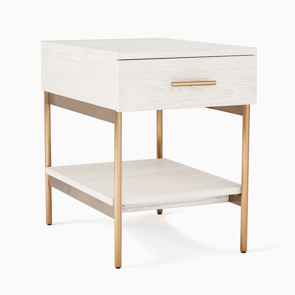 White on sale storage table
