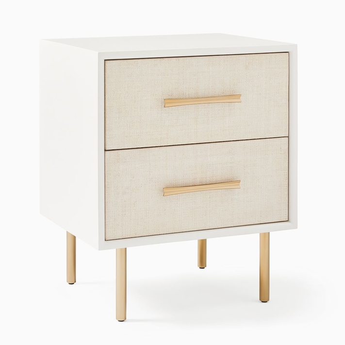 Whitewashed nightstand shop