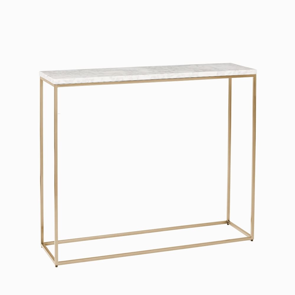 White marble online entry table