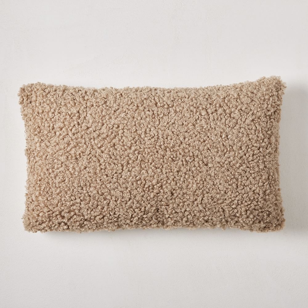Faux fur store king pillow case
