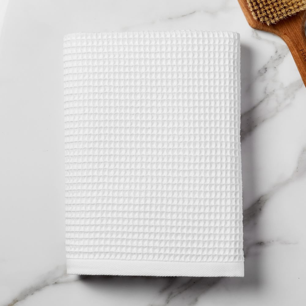 West elm waffle best sale towels