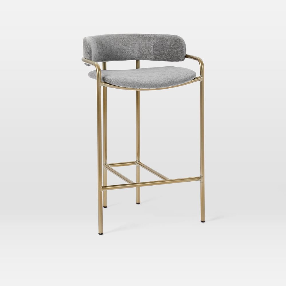 Lenox velvet bar store stool