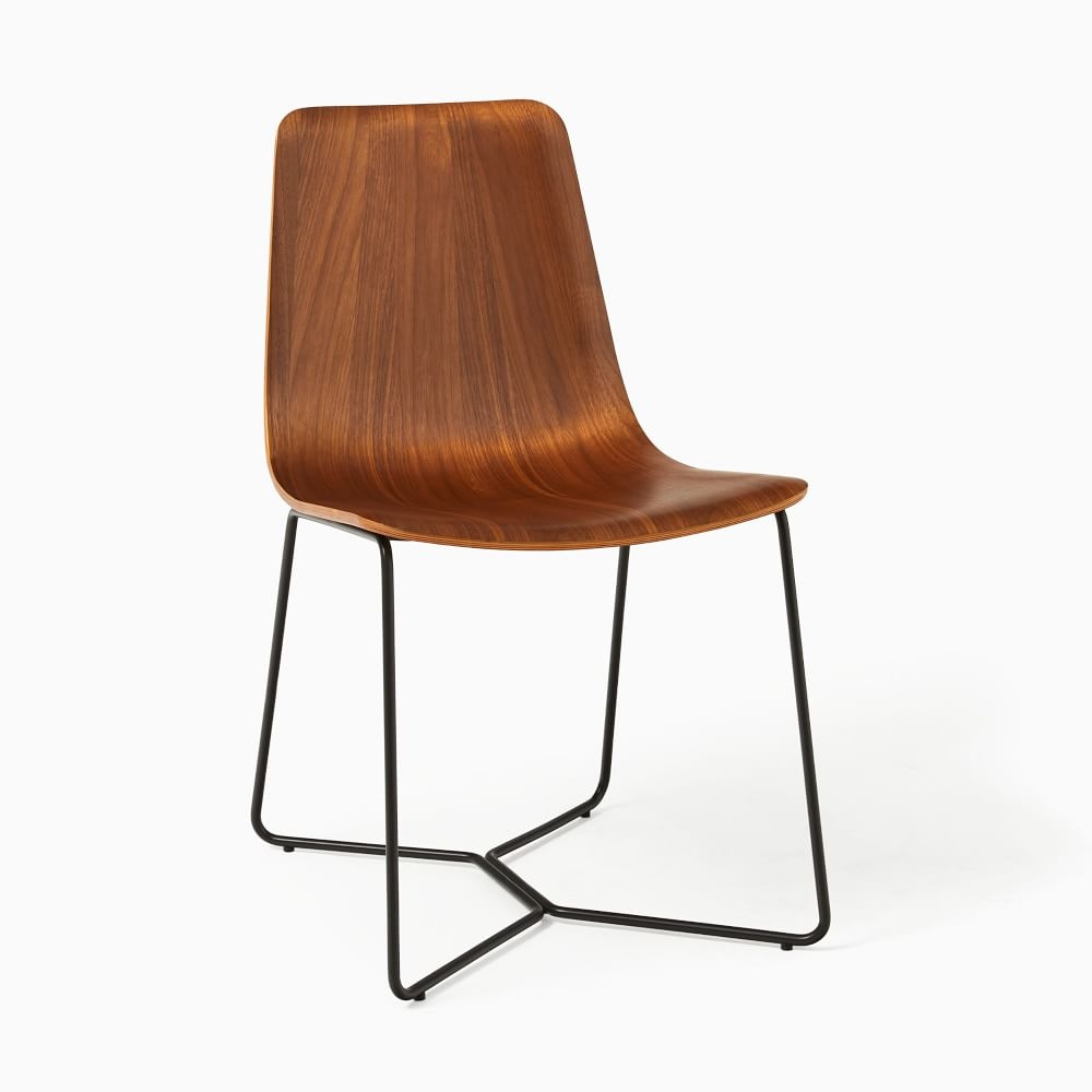 Slope upholstered outlet dining chair