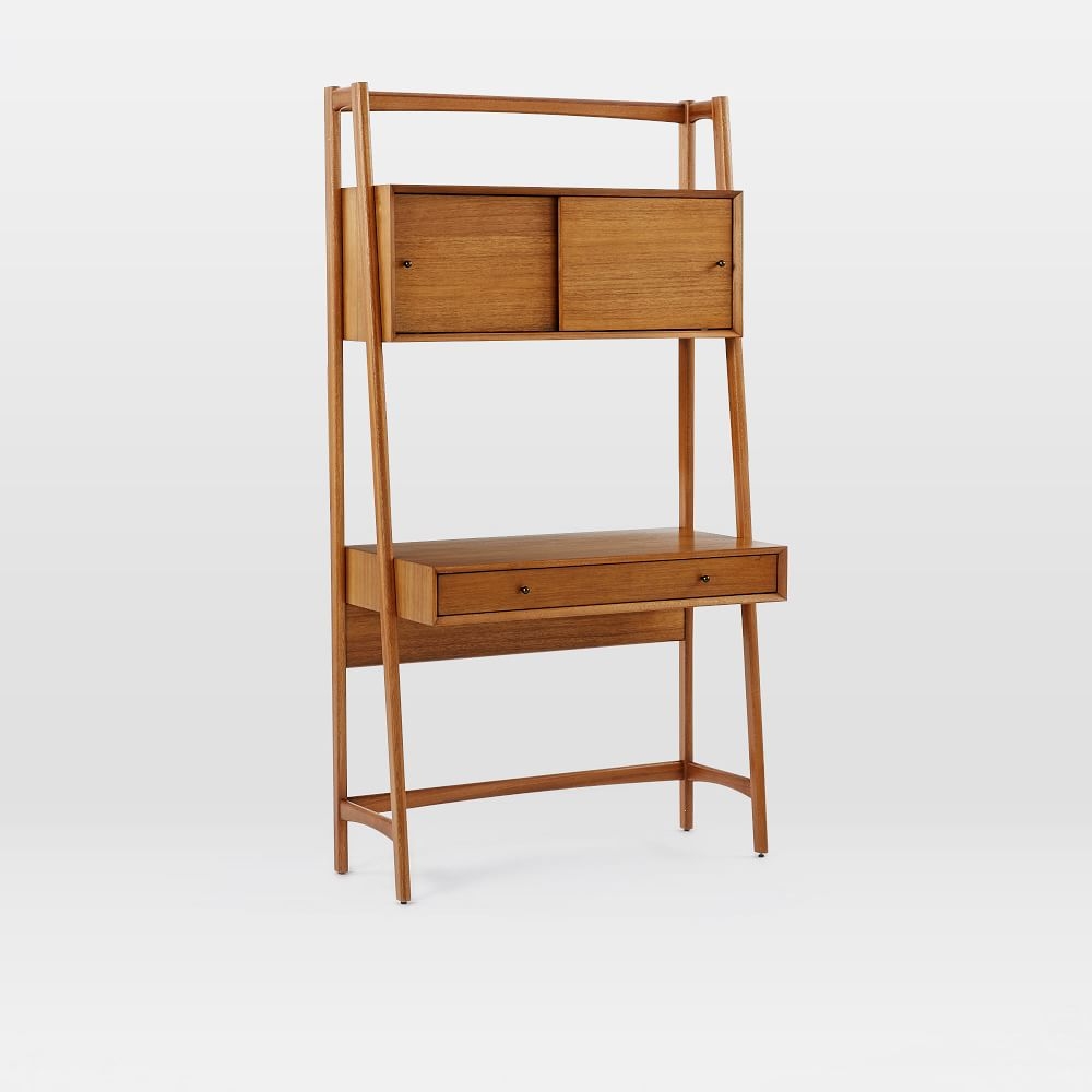 Wall desk west shop elm