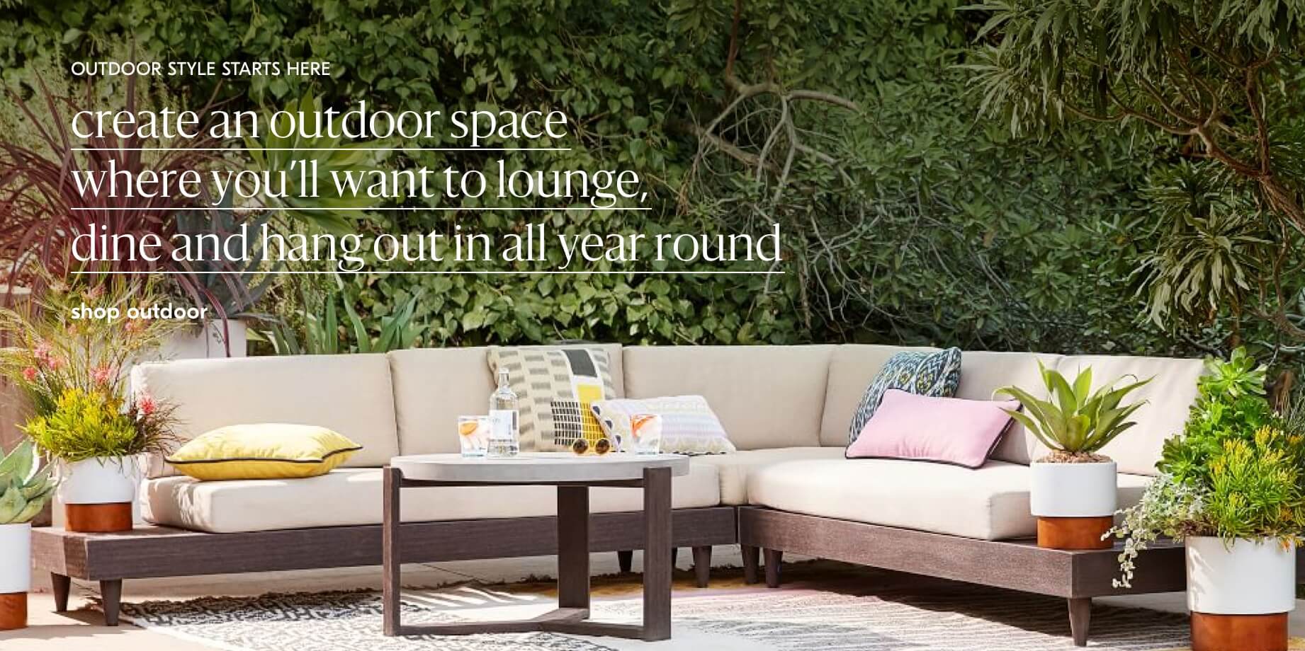 Shop Modern Outdoor Garden Furniture Online West Elm Uae